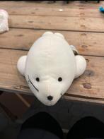 Knuffeldier witte zeehond, Ophalen of Verzenden, Zo goed als nieuw