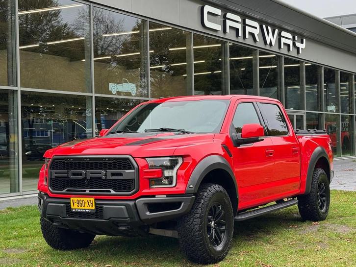 Ford USA F-150 3.5L Raptor NL-AUTO LPG DEKSEL (bj 2019), Auto's, Ford Usa, Bedrijf, Te koop, F-150, 4x4, ABS, Achteruitrijcamera