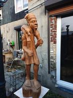 Teak hout 130 cm, Ophalen of Verzenden