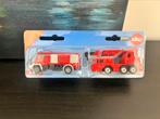 Siku 1661 Brandweerset Unimog Kraan 1:87, Hobby en Vrije tijd, Ophalen of Verzenden, Nieuw, Bus of Vrachtwagen, SIKU