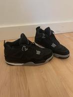 Nike Air Jordan 4, Zwart, Ophalen of Verzenden, Sneakers of Gympen, Zo goed als nieuw