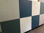 IKEA BESTA combi kast (zonder inhoud) div tinten grijs/blauw, Ophalen, 100 tot 150 cm, 25 tot 50 cm, Gebruikt