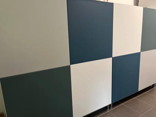 IKEA BESTA combi kast (zonder inhoud) div tinten grijs/blauw, Huis en Inrichting, Kasten | Wandmeubels, Gebruikt, 100 tot 150 cm