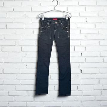 Indian Rose Jeans Maat 27 Zwart Low Rise Clemence beschikbaar voor biedingen
