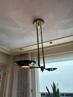 Bronskleurige lamp - dimbaar - in hoogte verstelbaar, Huis en Inrichting, Lampen | Hanglampen, Ophalen of Verzenden, Overige materialen