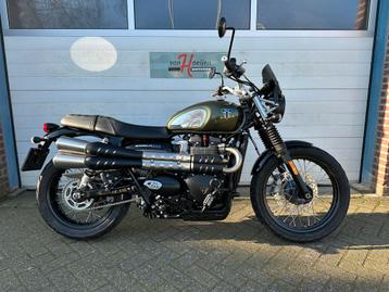Triumph STREET SCRAMBLER CHROME EDITION (bj 2023) beschikbaar voor biedingen