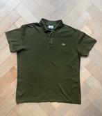 LACOSTE slimfit groene poloshirt mt 6/XL, Lacoste, Maat 56/58 (XL), Ophalen of Verzenden, Gedragen