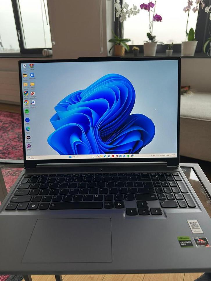 Lenovo Legion Slim 5 RTX 4060 Gaming Laptop, Computers en Software, Windows Laptops, Zo goed als nieuw, 16 inch, SSD, 3 tot 4 Ghz