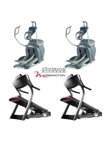 Octane fitness & free motion set | complete set | cardio set beschikbaar voor biedingen