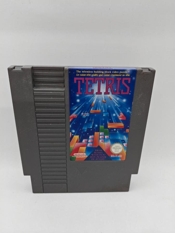 Tetris - Nintendo NES - Klassieker!, Spelcomputers en Games, Games | Nintendo NES, Gebruikt, Puzzel en Educatief, 1 speler, Vanaf 3 jaar