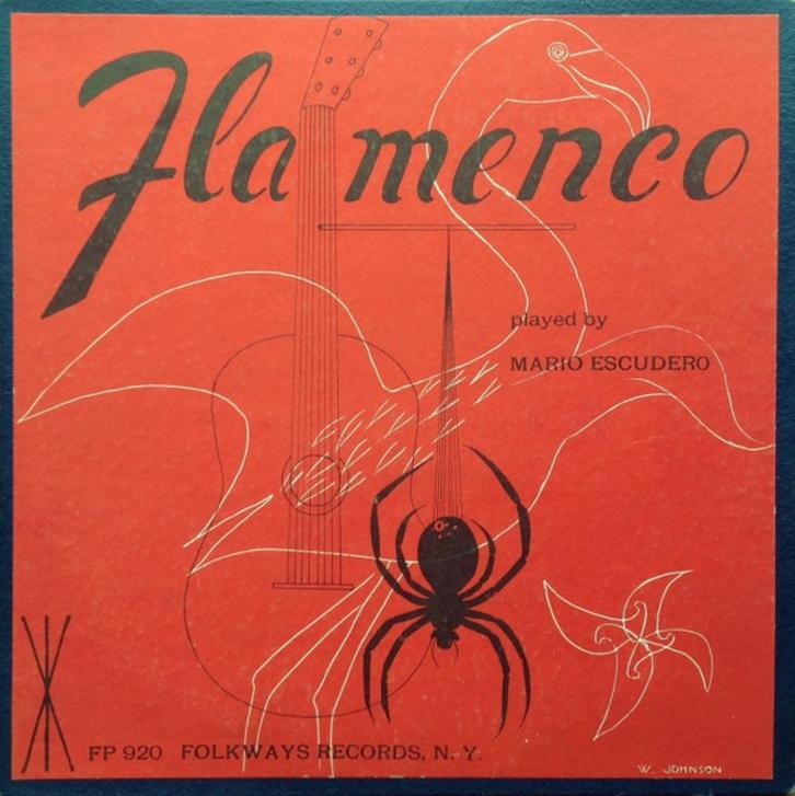 Ruil of koop Mario Escudero Flamenco (10 Inch Folkways 1955), Cd's en Dvd's, Vinyl | Latin en Salsa, Gebruikt, 12 inch, Ophalen of Verzenden