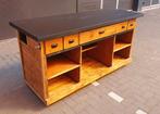 Houten werkbank met 5 lades, Doe-het-zelf en Verbouw, Werkbanken, Ophalen, Nieuw, 170 cm of meer