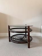 Vintage manou tafeltje, Ophalen, Zo goed als nieuw, Rechthoekig, Riet