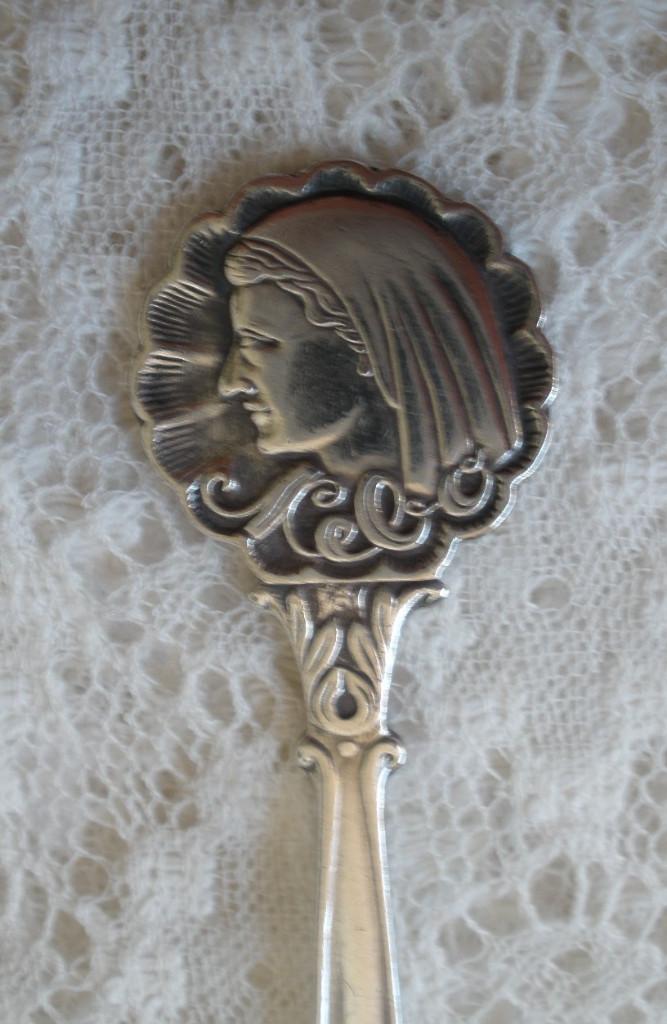 Oud verzilverd lepeltje Nebo - Zwijndrecht ??, Ophalen of Verzenden