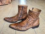 Python cowboy laarzen mt 44. Western boots, Ophalen of Verzenden, Bruin, Boots