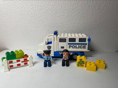 Duplo 5680 Politie Truck, Kinderen en Baby's, Speelgoed | Duplo en Lego, Zo goed als nieuw, Duplo, Ophalen of Verzenden