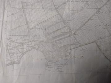 51 Hoorn  Plattegrond foto Litho 1919 beschikbaar voor biedingen