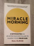 Boek 'Miracle Morning', Ophalen of Verzenden, Zo goed als nieuw, Hal Elrod