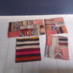 Kelim kussenhoezen groot 60 x 40 cm en klein 45 x 45 cm, Huis en Inrichting, Woonaccessoires | Kussens, Verzenden, Zo goed als nieuw