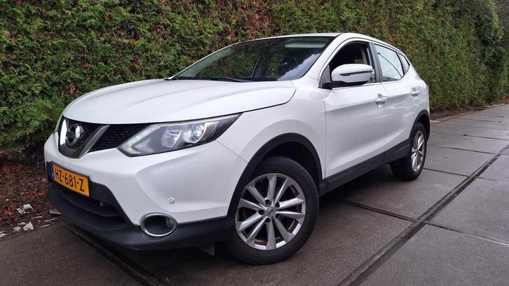 Nissan Qashqai 1.2 Acenta (koppaking defect), Auto's, Nissan, Bedrijf, Te koop, Qashqai, ABS, Airbags, Airconditioning, Bluetooth