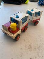 Kosto Toys, Ambulance + Kar.  Vintage, Ophalen of Verzenden, Gebruikt