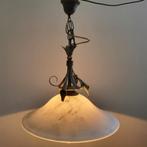 Massive plafondlamp glas, Ophalen of Verzenden, Zo goed als nieuw, Glas, Minder dan 50 cm