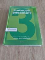 Boekhouden Geboekstaafd 3, Boeken, Studieboeken en Cursussen, Ophalen of Verzenden, Beta, Nieuw, Noordhoff Uitgevers