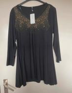 Mooie feestdagen tuniek met goud maat 40/42 nieuw, Kleding | Dames, Grote Maten, Nieuw, Ophalen of Verzenden, Magna, Blouse of Tuniek