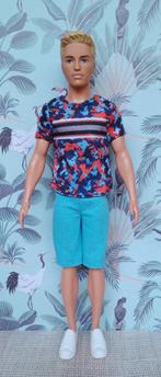 BA24 Barbie Fashionistas Ken nr 118 Hyper Print, Ophalen of Verzenden, Gebruikt, Pop