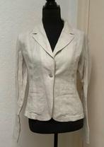 Linnen blazer maat M // NIEUW, Kleding | Dames, Ophalen of Verzenden, Nieuw, Beige