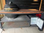 Kamado Joe XL BBQ Tafel met Meranti Hout, Tuin en Terras, Buitenkeukens, Ophalen, Zo goed als nieuw, Vrijstaand, Kamado Joe