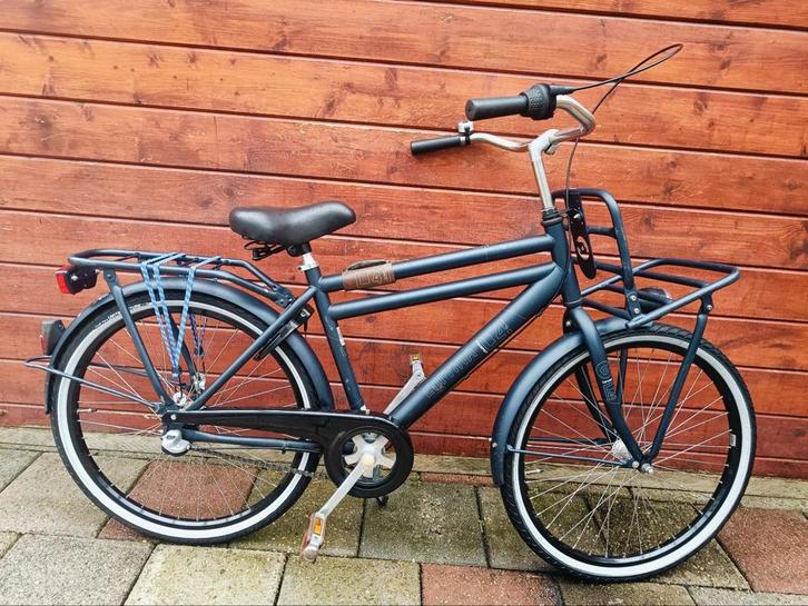 Prachtige Cortina U4 Transporter 24 inch jongensfiets 3V, Fietsen en Brommers, Fietsen | Jongens, Gebruikt, 24 inch, Versnellingen