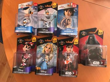 7 Disney Infinity Figuren - Nieuw in ongeopende verpakking beschikbaar voor biedingen
