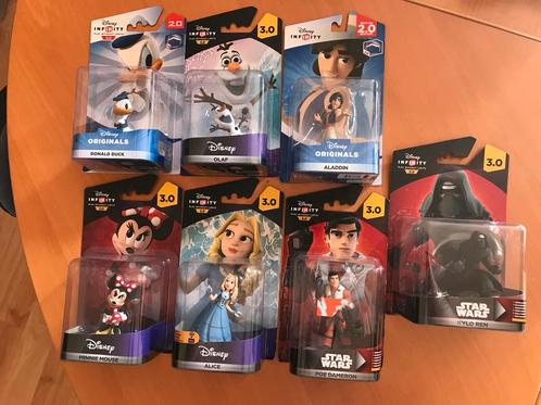 7 Disney Infinity Figuren - Nieuw in ongeopende verpakking, Spelcomputers en Games, Games | Overige, Nieuw, Avontuur en Actie