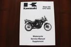 Kawasaki Ninja 500 GPZ500S 1994 - 2001 service manual suppl, Ophalen of Verzenden, Kawasaki