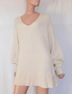 LE GER Trui , Maat L , WOL, Verzenden, Zo goed als nieuw, Maat 42/44 (L), Wit