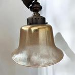 Vintage Temde Leuchten roze parelmoer glas, Huis en Inrichting, Lampen | Hanglampen, Ophalen, Duitsland, ., Vintage