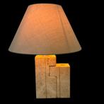 Travertijn design lamp Nucleo Sormani Midcentury, Ophalen