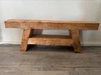 Decoratie bankje, Ophalen of Verzenden, Zo goed als nieuw, Hout