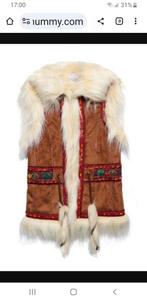 Stella Jean ibiza Afghaanse gilet waistcoat met borduursel, Kleding | Dames, Bodywarmers, Stella Jean, Ophalen of Verzenden, Bruin