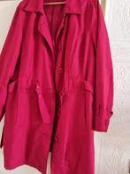 Trenchcoat  wijnrood maat 48  XXl, Ophalen of Verzenden, Zo goed als nieuw