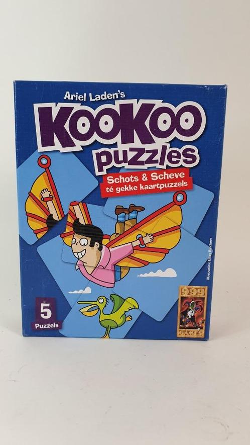 KooKoo puzzles Vliegen, 999 games, Koo Koo puzzel. 3A4, Hobby en Vrije tijd, Denksport en Puzzels, Gebruikt, Minder dan 500 stukjes