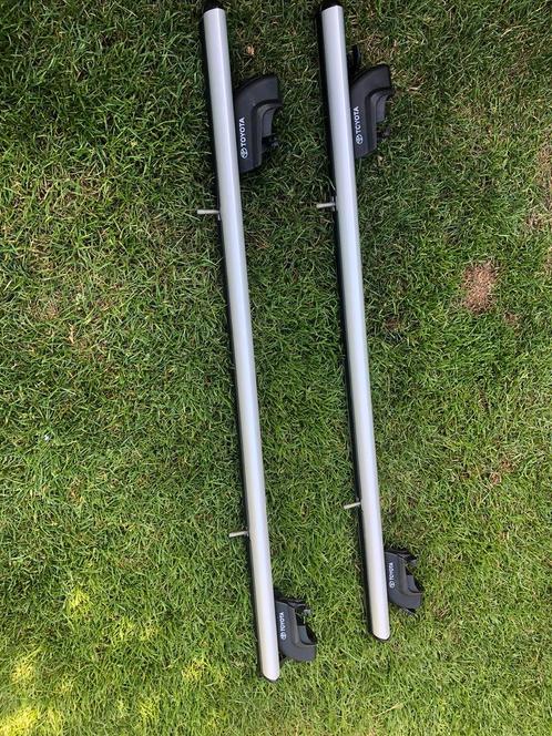 Originele dakdragers voor Toyota met dakrail, Auto diversen, Dakdragers, Zo goed als nieuw, Ophalen of Verzenden