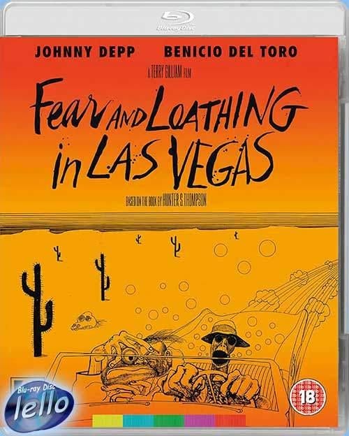 Blu-ray: Fear and Loathing in Las Vegas (1998 Johnny Depp)UK, Cd's en Dvd's, Blu-ray, Ophalen of Verzenden, Nieuw in verpakking