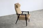 vintage fauteuil | armchair | jaren 60 | Zweden, Gebruikt, Ophalen of Verzenden, Hout
