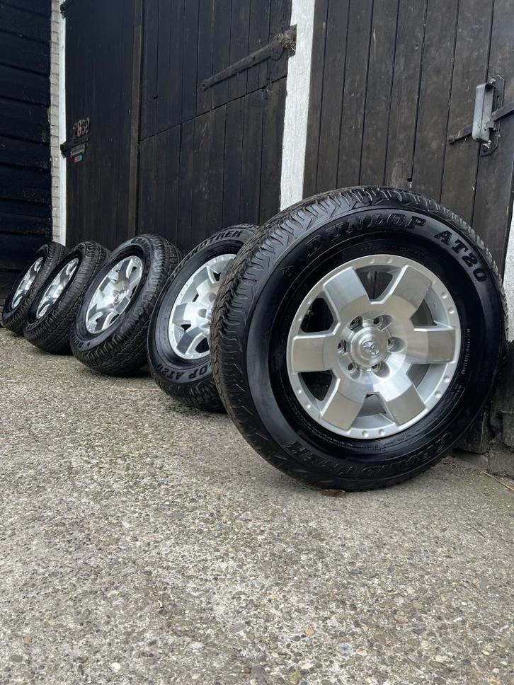6x139.7 Toyota fj land cruiser wheels 5 stuks all-season, Auto-onderdelen, Banden en Velgen, Banden en Velgen, All Season, 17 inch