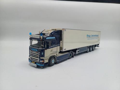 Tekno Scania r6 highline Roy Lansdaal, Hobby en Vrije tijd, Modelauto's | 1:50, Zo goed als nieuw, Bus of Vrachtwagen, Tekno, Ophalen of Verzenden