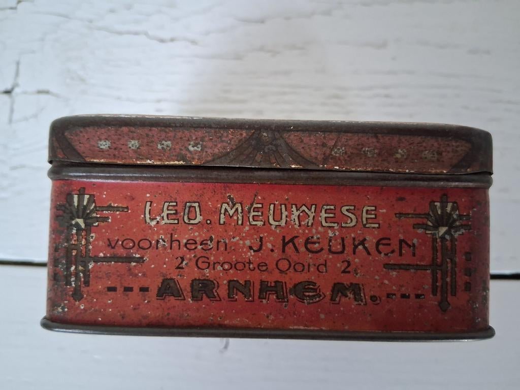 Reclame blikje Arnhemsche balletjes, Verzamelen, Ophalen of Verzenden, Gebruikt, Overige