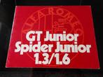 Alfa Romeo GT Junior Spider Junior 1.3/1.6 - Brochure NL, Boeken, Verzenden, Zo goed als nieuw, Alfa Romeo