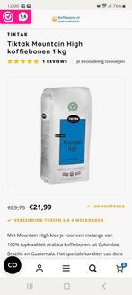 LEKKER %100 Arabica TIKTAK Koffiebonen 8x1000 gr., Diversen, Levensmiddelen, Ophalen of Verzenden